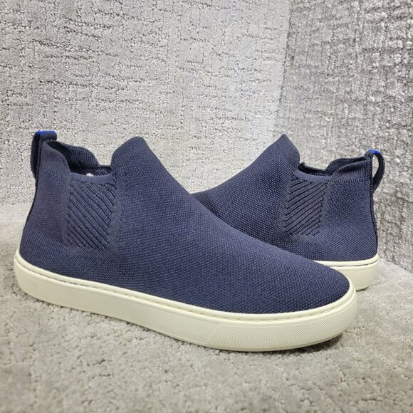 Rothy's Shoes - Rothys The Chelsea Women's Size 8 US Maritime Navy Fabric High Top Sneaker Boots